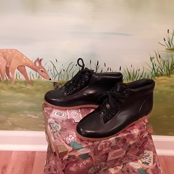 lands end rubber boots